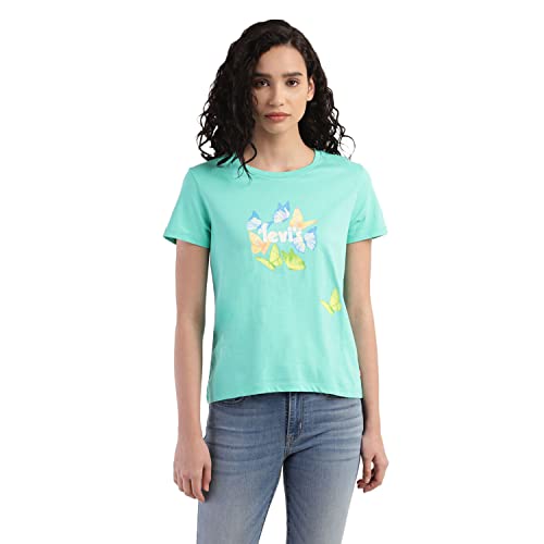 Image of Levi's Women's Brand Logo Crew Neck T-Shirt