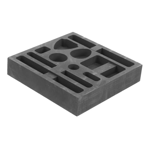 La Mejor Recopilación de Moldes de fundición para comprar online. 46 Anneome Molde De Fundición De Grafito 10 Agujeros Para Lingotes Metalúrgicos, Herramienta Para Fundir Oro y Plata, Duradero y Reutilizable, Uso Laboratorio y Joyería Artesanal,...