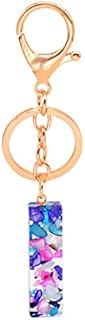 Ousyaah Letter Keychain 1 Pc, Alphabet Pendant Keychain Women Purse Popular Jewelry Pendant Keyring Charm Key Chain for Women Girls
