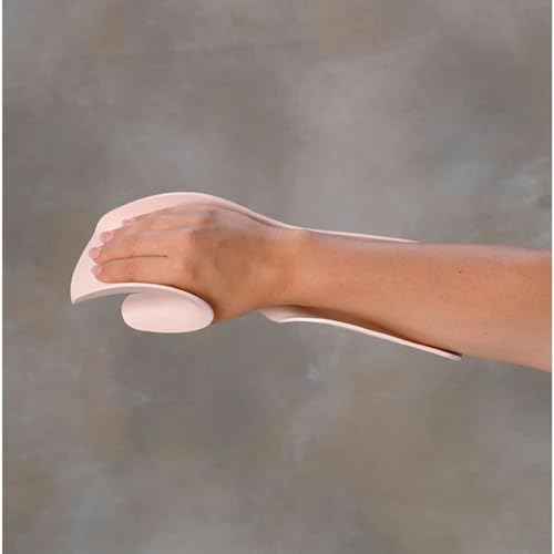Image of Rolyan Ezeform Solid Thermoplastic Splinting Material, Custom Rigid Splint Fabrication for Elbow, Functional Positioning, Spasticity, Latex Free, 3 /32 inch x 18 inch x 24 inch, Single, White