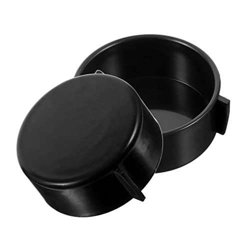 CORHAD 2Pcs Ceramic Reptile Feeding Dish Durable Water and Worm Bowl for Lizards Bearded Dragons and Animals Easy to Clean Smooth Surface