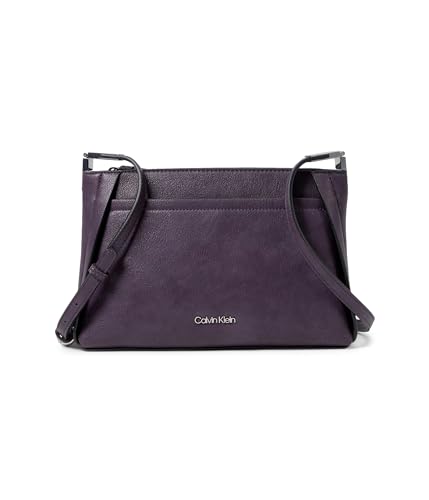 Sac bandoulière femme Calvin Klein Charlie prune petit format