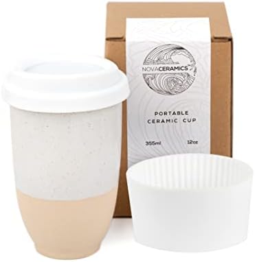 Reusable travel coffee cups with lids Clearance