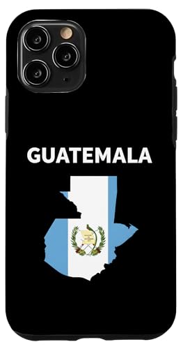 Guatemala National Flag Map Silhouette �X�}�z�P�[�X iPhone 11 Pro �p