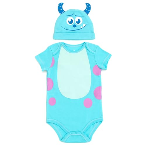 Disney Cosplay Baby Bodysuit and Hat Set to Infant Sizes (Newborn - 24 Months)