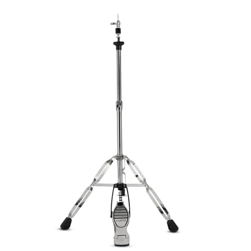 Image of Kadence HHJ01 Jamming Series 2.7kg Hi-Hat Stand | Chain-Drive Pedal & Adjustable Tension | Double-Braced Tripod | Gig-Ready Design | Chrome Finish
