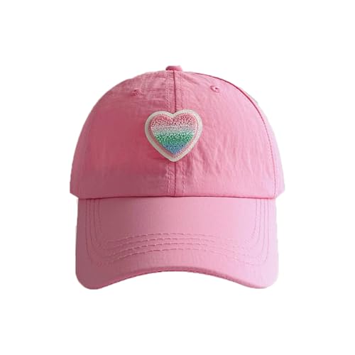 Faxianther Casquette de Baseball pour Enfants Filles Chapeau de Soleil en Coton Respirant Taille 52-54 cm