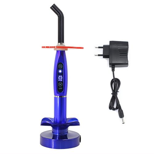 TYJYGS Lumière de gemme de dent, Machine de polymérisation UV de LED orale,Kit de gemme de dent, Lampe à LED, Ont des Modes de clignotement forts progressivement forts