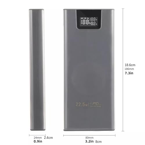 Carcasa para Power Bank portátil sin soldadura miniatura 4