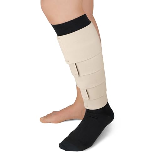 ReadyWrap Fusion Leg Wrap Compression Kit, with Liner, Beige (Long Length, Large)