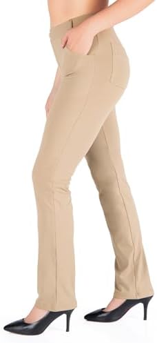 Yogipace,Belt Loops,Women's Petite/Regular/Tall Straight Leg Yoga...