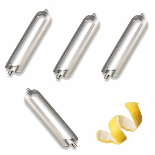 Juego de 3 cuchillas de repuesto para pelador profesional turbo y económico, accesorios para pelador de cocina