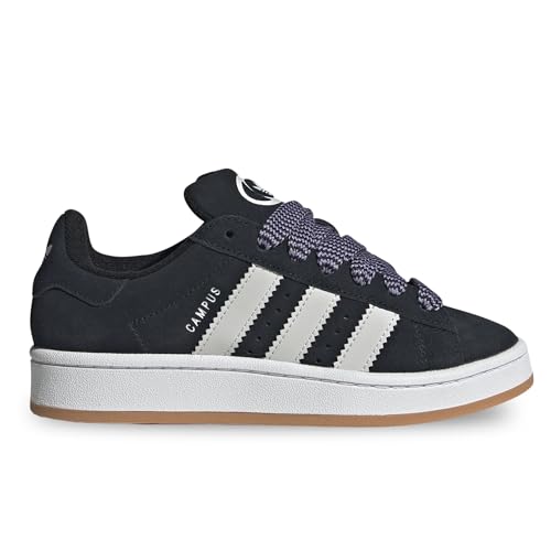Image of adidas Campus 00S J Undefined's 3-Stripes 60S Retro Contrast Trainers (Black White, US 6.5)
