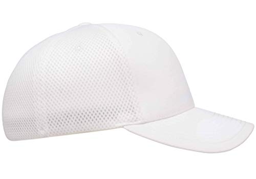 Image of Flexfit Unisex Mesh Fitted 2-Tone Trucker Hat, One Size