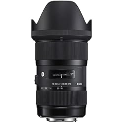Objetivos Sigma Art Para Nikon Sigma LH730-06 - Objetivo para cámaras Nikon (18-35mm, f/1.8, DC HSM, 72 mm), color negro