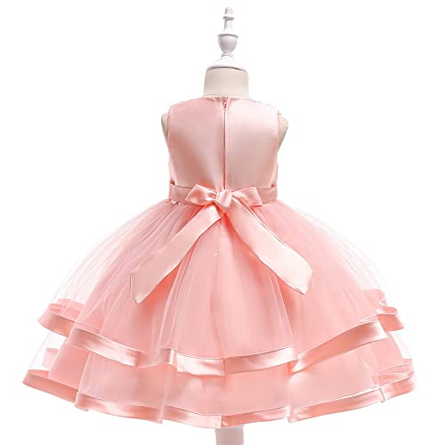 NSSMWTTC 3M-9T Baby Pageant Dress Toddler Girls Tutu Gown Flower Wedding Dresses4