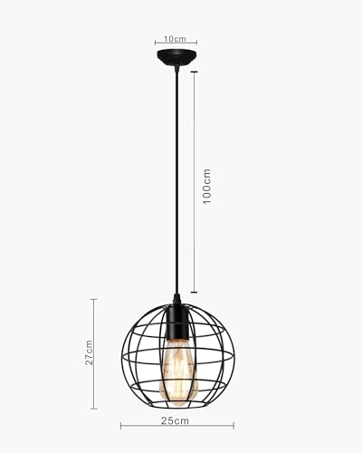 Image of Homesake Vintage Edison Filament Hanging Classic Sphere, E27 Hanging Light
