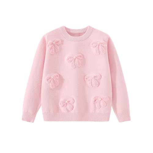 Danny D Boys Girls Cute Cartoon Pattern Knit Pullover Sweater Kids Fall Winter Long Sleeve Warm Tops