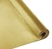 Schorin Plastic Party Banquet Table Cover Roll - 300 ft. x 40 in. - Disposable Tablecloth (Gold)