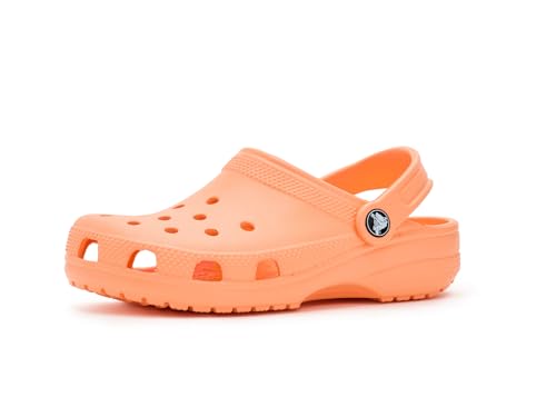 Crocs Classic Clog K Zuecos Unisex niños, Electric Sunstone, 38/39 EU