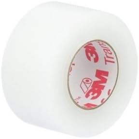 3M Transpore Surgical Tape, Hypoallergenic, Transparent, 2.5cm x 9.1m, Pack of 1