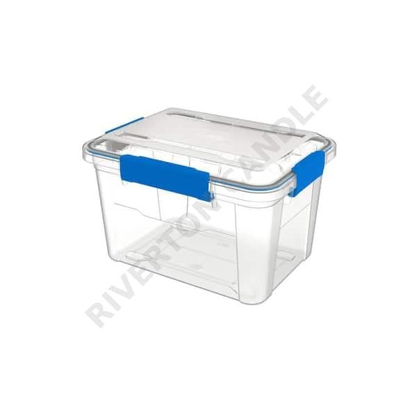 RIVERTON CANDLE & BATH For 18L/19Qt Waterproof Clear Tote IP-67