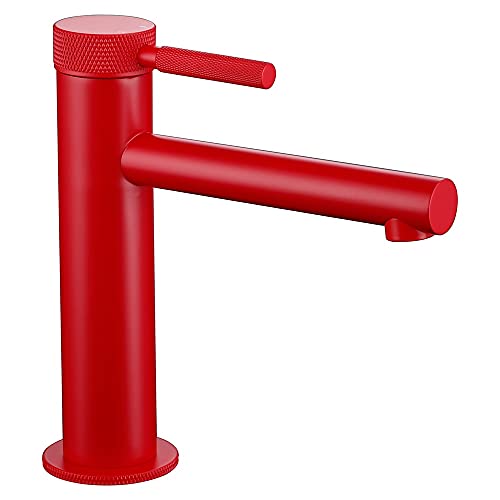 Grifos de baño monomando de latón para lavabo de un solo orificio 2
