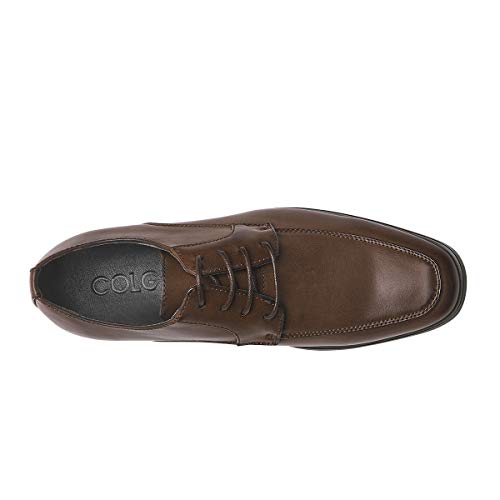 Colgo Oxford Shoes for Men, Lace up Classic Leather Dress Shoes Business Derby Shoes4