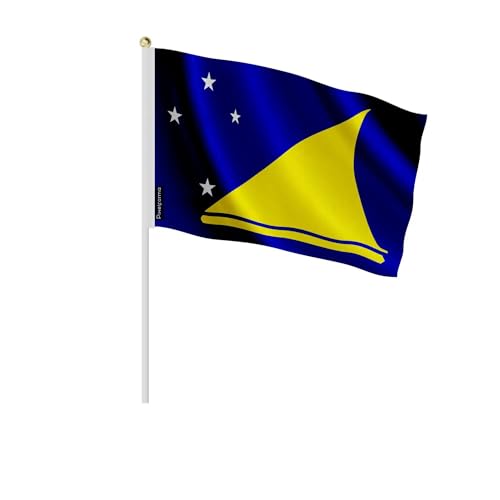 Drapeau Tokelau 30x45cm miniature pavillon en lot de 100 pièces - 2