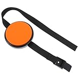 YARNOW Verstellbares Silikon Schlagzeug Übungs Pad für Anfänger Tragbares Bein Pad Verbesserung...