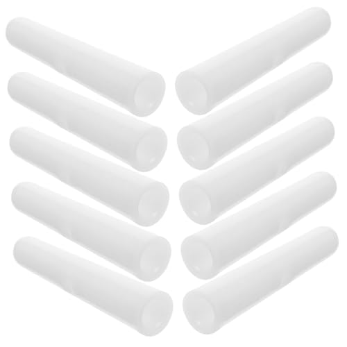 LALADEFIEE 10 piezas Repuestos para Sombrilla Perlas de de Paraguas Blancas de Duradero Accesorios Fáciles de Instalar para Reparación y de Parasoles