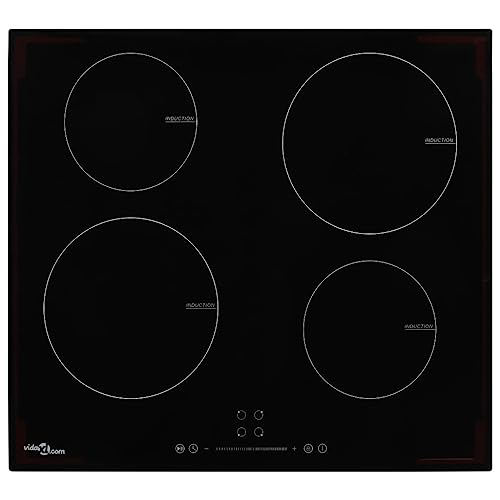 SKM Placa de inducción con 4 quemadores Control táctil 7000 W,Casa y jardín,Cocina y Comedor,Electrodomésticos de Cocina,Placas de Cocina,50787