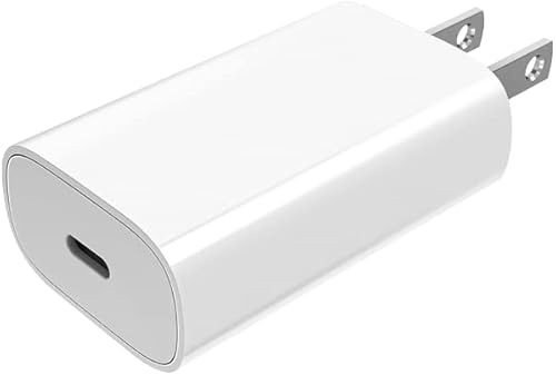 SOLUM Cargador delgado USB C de 15 W, bloque de carga rápida compatible con iPhone 13 y modelos anteriores (no iPhone 14), Samsung Galaxy