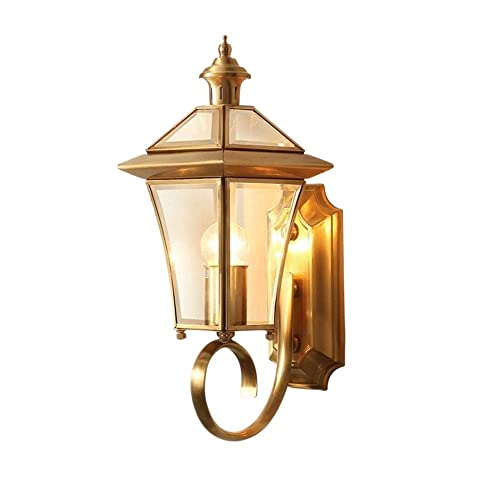 Lumière murale extérieure Victoria en verre et aluminium E27 pour balcon