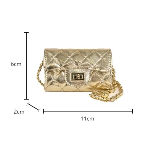 Mini Purse for Women Crossbody Chain Bag with Adjustable Strap Compact Size Waterproof Leather Small Handbag for Daily Outing Party Travel3