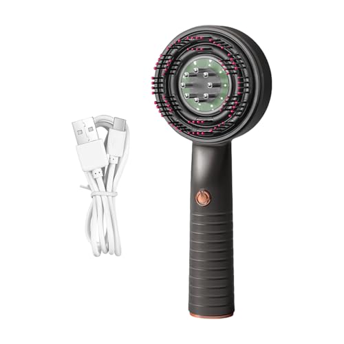 Peigne applicateur d'huile pour cuir chevelu masseur rechargeable