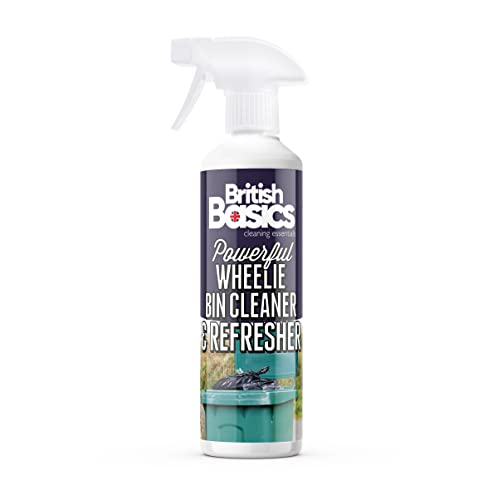 BritishBasics - Wheelie Bin Cleaner and Refresher - Clears grime muck and odour- 500ml