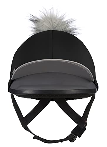 Bonnet à pompon respirant en soie extensible Lemieux bandeau unisexe