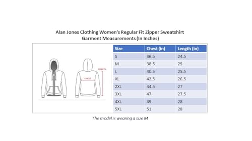 Alan Jones Clothing Women's Cotton Hooded Neck Sweatshirt - Image 6