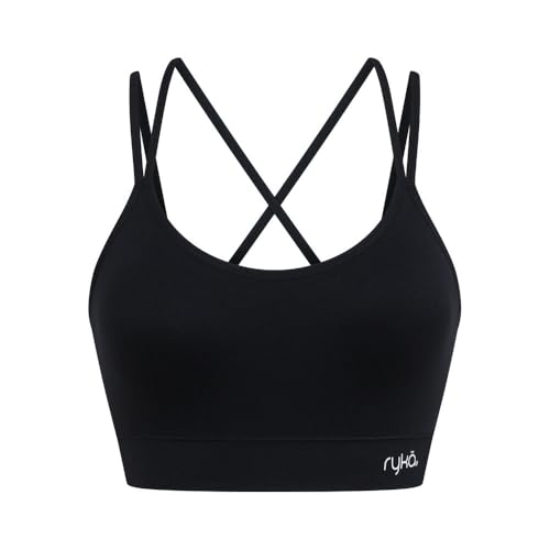 Ryka Sports Bra, Yoga Seamless Strappy Hannah, Sostén Deportivo, 3 Pack2