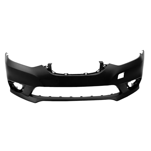 Image of FitParts Compatible with Nissan Sentra 2016-2019 Front Bumper Cover | CAPA Certified, Primed, With Fog Light Holes, Ready to Paint, OEM 620223YU1J, NI1000313