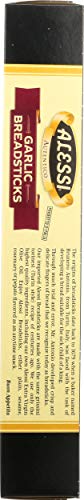 Alessi Bread Sticks Garlic, 4.4 oz (Pack of 1)