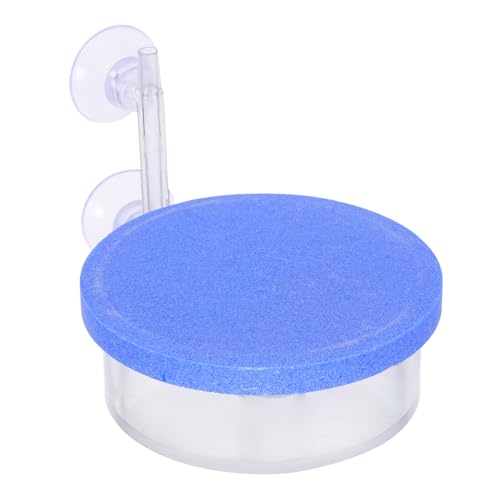 KOCKSHION 水槽用エアーストーン細泡発生器 静音酸素供給ディフューザー 吸盤付き 大型バブルミスト 魚と水草の環境改善用アクアリウムエア