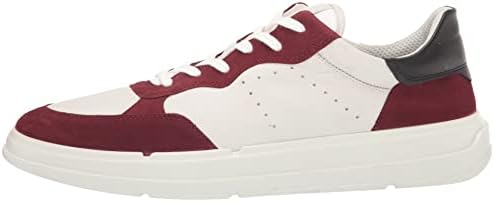 ECCO Men's Soft X Retro Sneaker, Syrah/White/Black, 9-9.5 | Image 7