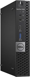 Dell Optiplex 7050 Mini PC Computer Desktop (Ricondizionato) CPU Intel Core i5-6400T, Memoria Ram 8GB, Disco SSD 240GB, Windows 11 Pro, HDMI Wi-Fi