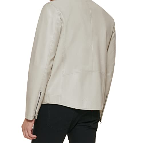 Image of Levi's Men's Faux Leather Racer Jacket Coat