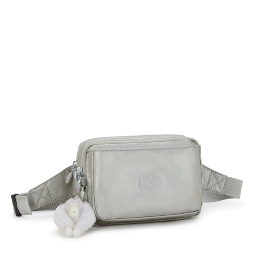 Image of Kipling Women's Abanu Medium Crossbody Bag, Lightweight, Adjustable Nylon Waist Pack with Multi-Compartment Zip Pockets