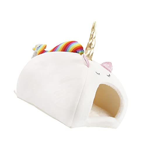 CORHAD 1Pc Warm Pet Nest for Animals Cozy Sleeping Bed for Hamsters Mice Hedgehogs and Guinea Pigs Durable Winter Shelter Present for