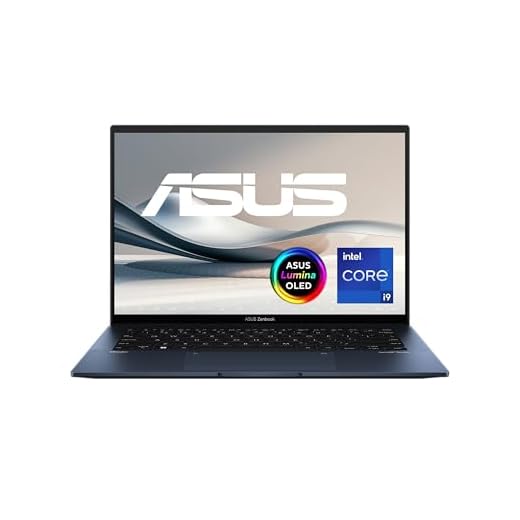ASUS Zenbook 14 OLED Laptop | 14" 2,8k WQXGA+ 16:10 OLED Display | Intel Core i9-13900H | 16 GB RAM | 1TB SSD | Intel Iris Xe | Windows 11 | QWERTZ Tastatur| Ponder Blue