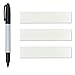 Masacana - Write on Magnets, Dry Erase Magnetic Strip Label Roll, 25 Feet Long x 1 Inch Wide, Comes with 5 Fridge Magnets, Premium Quality Magnets Labels for Shelves, Filing Cabinet, Whiteboard